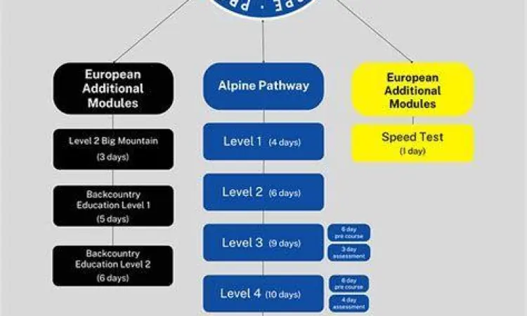 Jalur Sertifikasi Profesional Diagram jalur sertifikasi profesional dari level 1 ke tingkat lanjut
