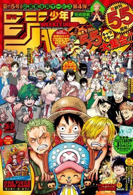 Koleksi Majalah Manga Legendaris Koleksi majalah Shonen Jump yang memuat berbagai judul manga sen