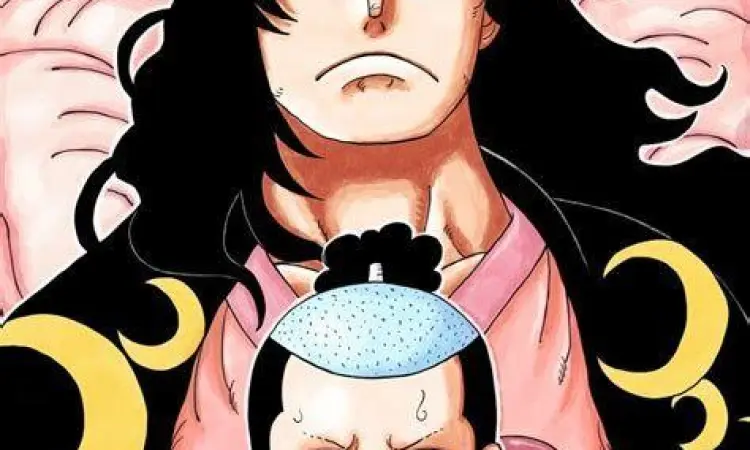 Momonosuke menangis dalam kilas balik