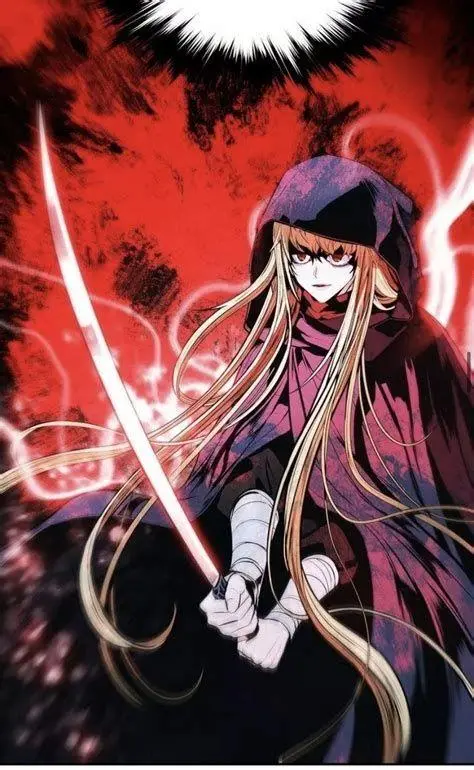 Aksi Mookhyang di Dunia Fantasi Adegan pertarungan mookhyang menggunakan pedang