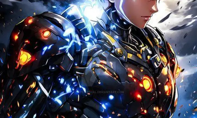 Karakter Genos sang Demon Cyborg dalam manga One Punch Man