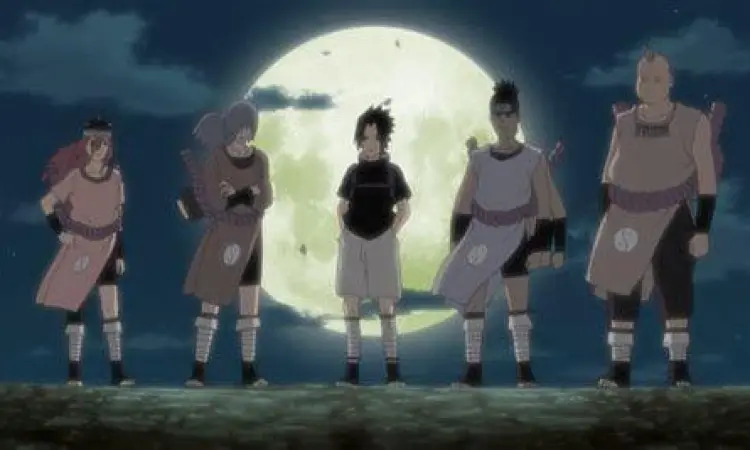 Sasuke dan Boruto bersiap meninggalkan Konoha