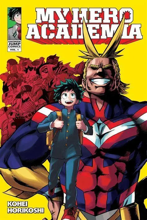Manga Boku no Hero Academia Cover volume pertama Boku no Hero Academia