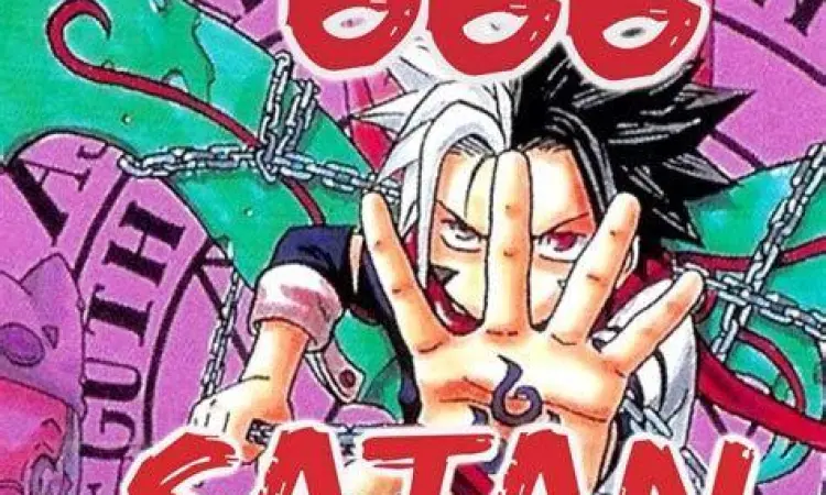 Desain O-Parts unik dalam 666 Satan manga