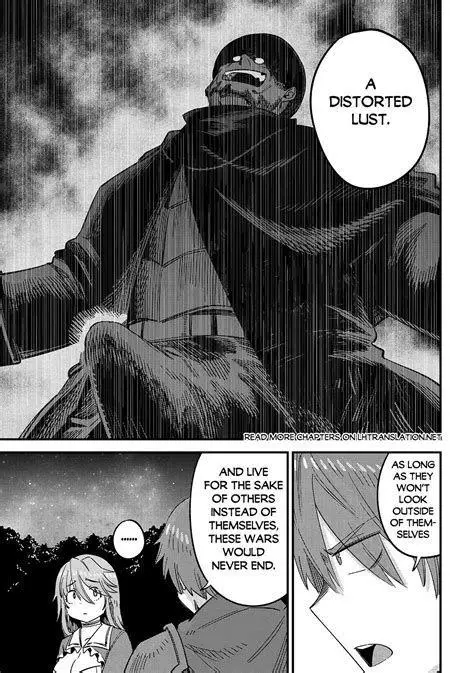 Visualisasi Balas Dendam Keyaru Panel manga Kaifuku Jutsushi no Yarinaoshi yang menunjukkan ekspresi Keyaru