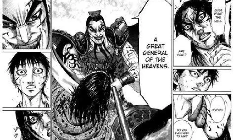 Jenderal Ouki dalam manga Kingdom