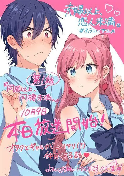 Visual Manga Fuufu Ijou Gaya seni manga Fuufu Ijou Koibito Miman oleh Yuuki Kanamaru