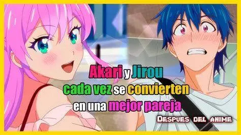 Dinamika Jirou dan Akari Momen romantis Jirou dan Akari di manga