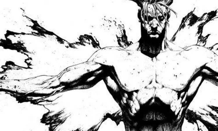 Detail Seni Boichi Seni visual Boichi dalam manga Sun Ken Rock