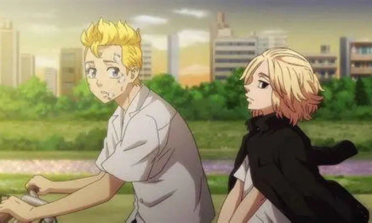 Takemichi mengalami vision di chapter 217