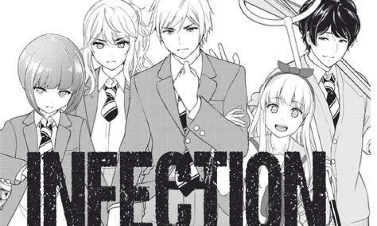 Karakter Utama Infection Manga Karakter utama Amami dan Kirara dalam Infection manga