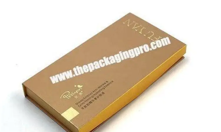 Aplikasi golden print pada kemasan produk kosmetik premium