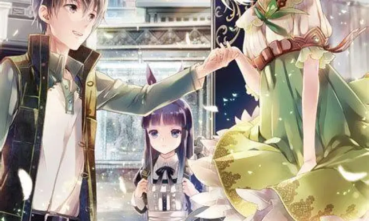 Sampul salah satu volume light novel Magi Craft Meister.